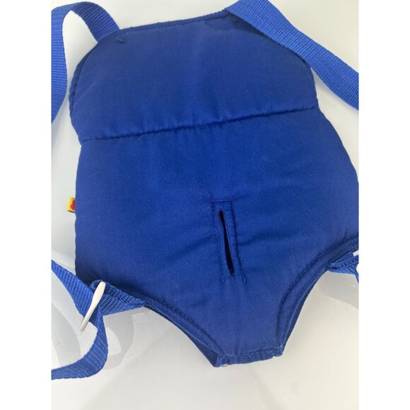 Build-a-Bear Blue Stuffed Animal Backpack Carrier Blue Toy Accessory Fabric VTG - Picture 8 of 10